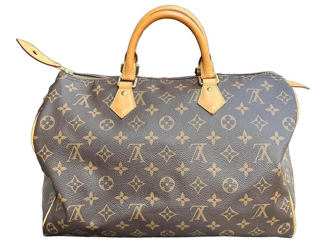 Bolsa Louis Vuitton Speedy 35 Monogram Marrom