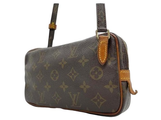 Louis Vuitton - Pochette Marly Monogram - Bolsa de Ombro Caramelo