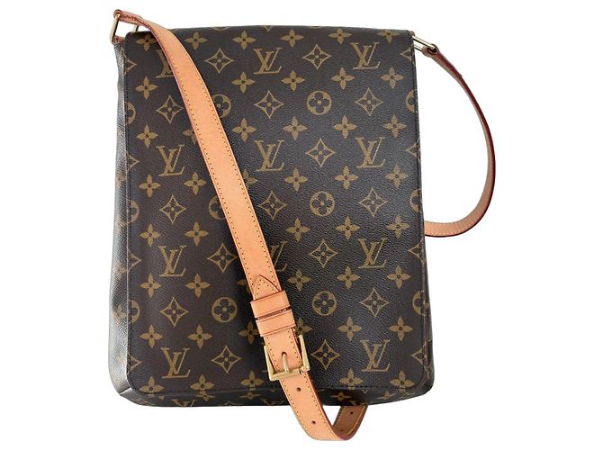 Louis Vuitton - Musette Salsa Marron foncé