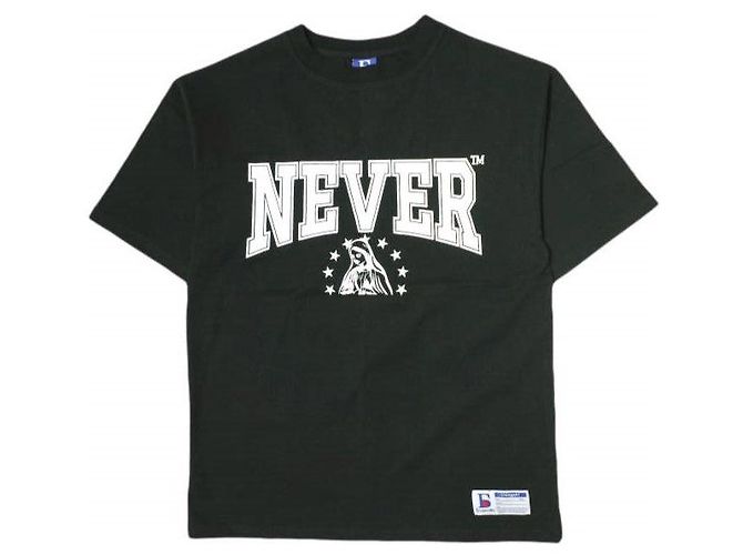 Autre Marque Camiseta de algodón Danke Schon 16OE S/S Edición Limitada Negro