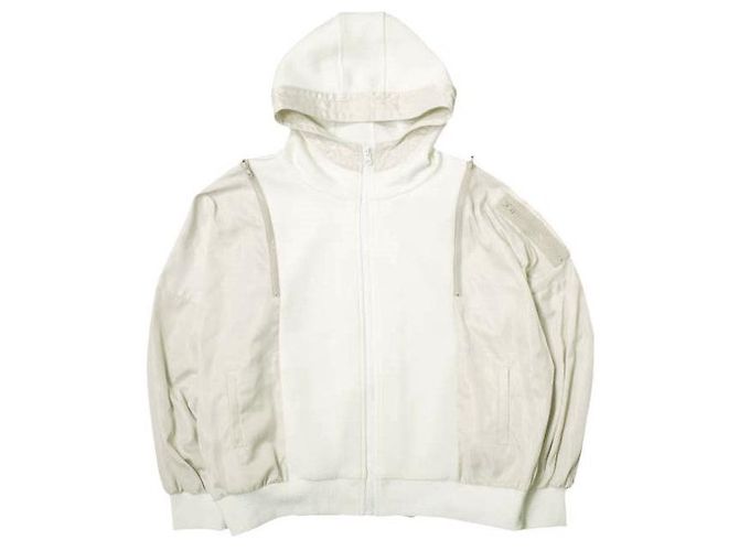 Autre Marque Sudadera de mezcla de algodón RISLEY 24SS R2401-MPK584 Blanco
