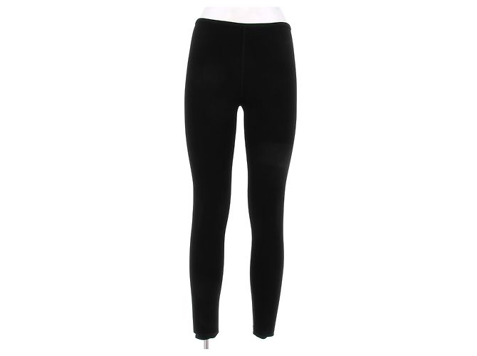 Alaïa Leggings Schwarz Polyester Größe 38
