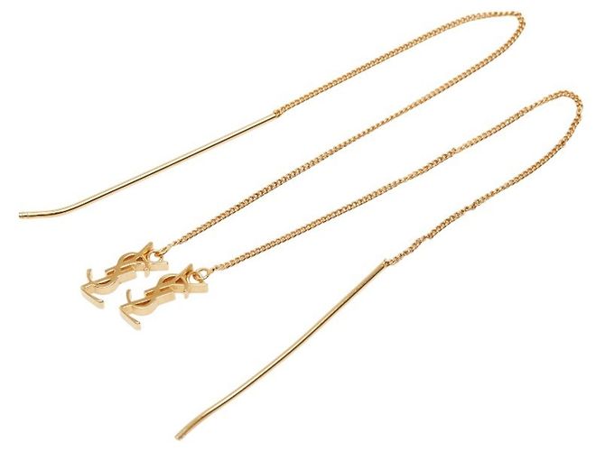 Orecchini Threader Cassandra Yves Saint Laurent D'oro