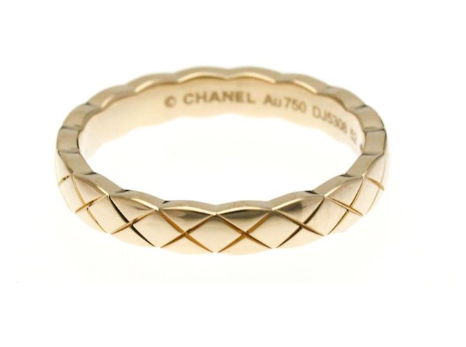 Anello Chanel Coco Crush Modello Mini in Oro Rosa 18K D'oro