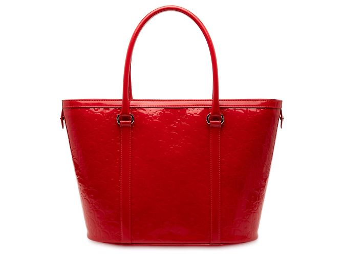 Rote Diorissimo Trotter Lack-Tote