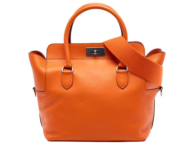 Hermès Toolbox 26 em Swift Laranja