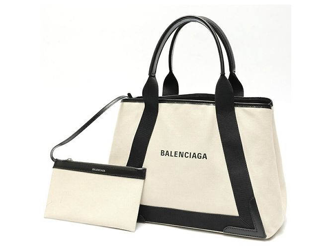 Bolsa M Cabas Navy da Balenciaga Preto