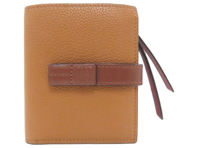 Loewe Geldbörse aus braunem Leder