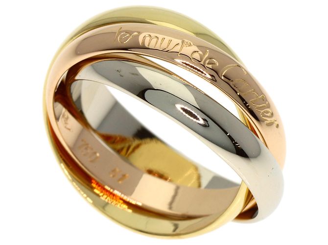 Anello Trinity Cartier in oro 18K