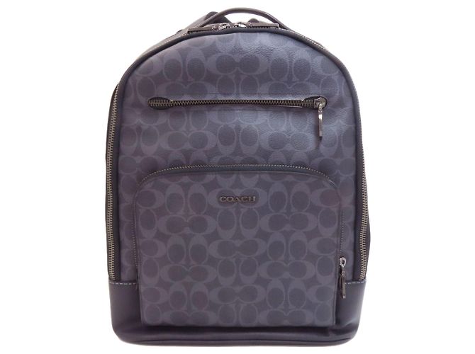 Coach CU548 Ethan Signature Backpack Navy blue