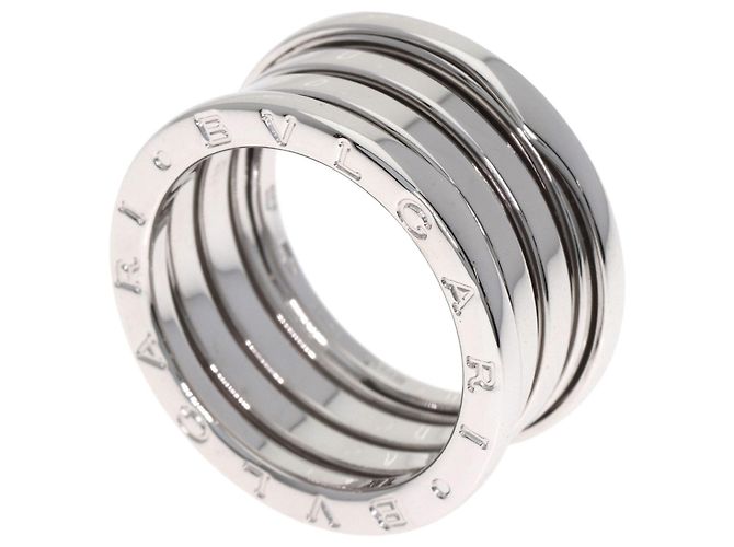 Bulgari Anel Bvlgari B-zero1 4-Band em ouro branco 18K