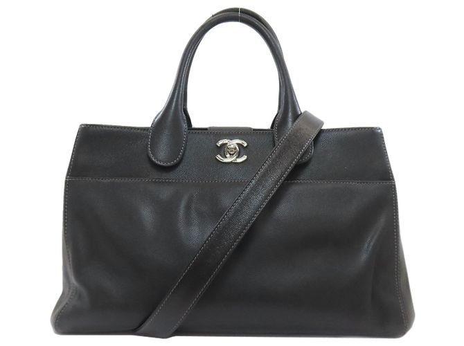 Chanel Executive Tote Handtasche Schwarz