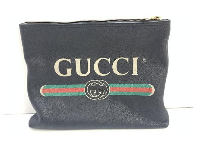 Clutch bag nera Gucci Nero