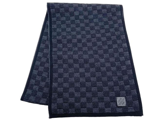 Écharpe Louis Vuitton Neo Petit Damier Noir