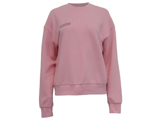 Autre Marque Sudadera de peso medio Pangaia en algodón orgánico rosa Castaño