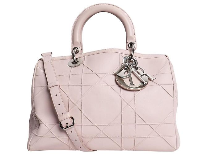Dior Bolsa de couro Granville rosa 2012