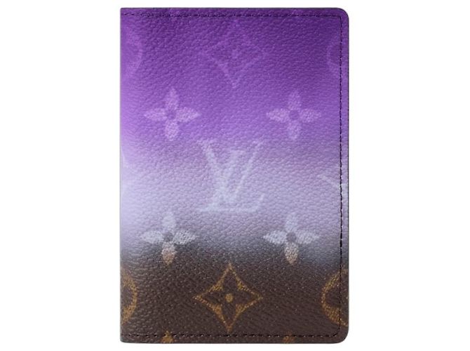 Louis Vuitton Nuevo Organizador de Bolsillo LV Púrpura