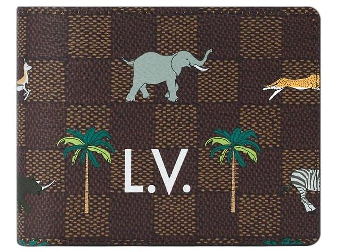 Louis Vuitton LV Multiple Wallet x The Darjeeling Limited Brown