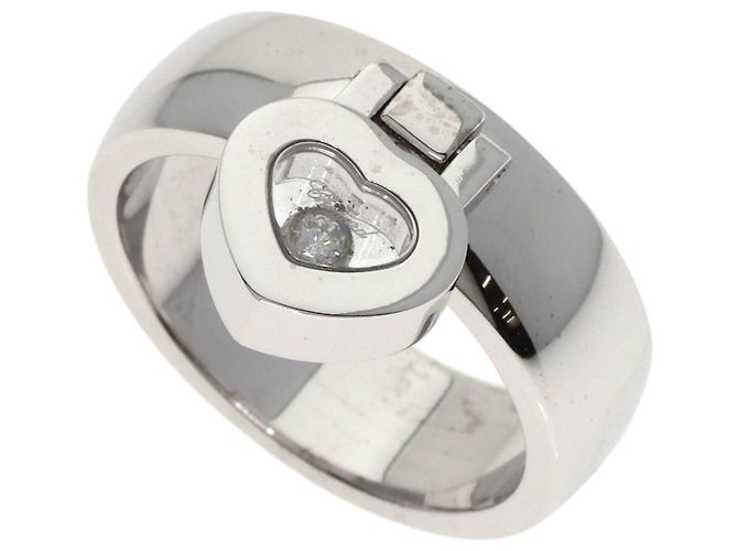 Bague Chopard Happy Diamonds en or blanc 18K