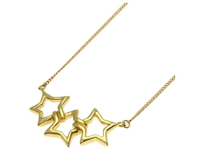 Collar Triple Estrella Tiffany & Co. en Oro Amarillo de 18K