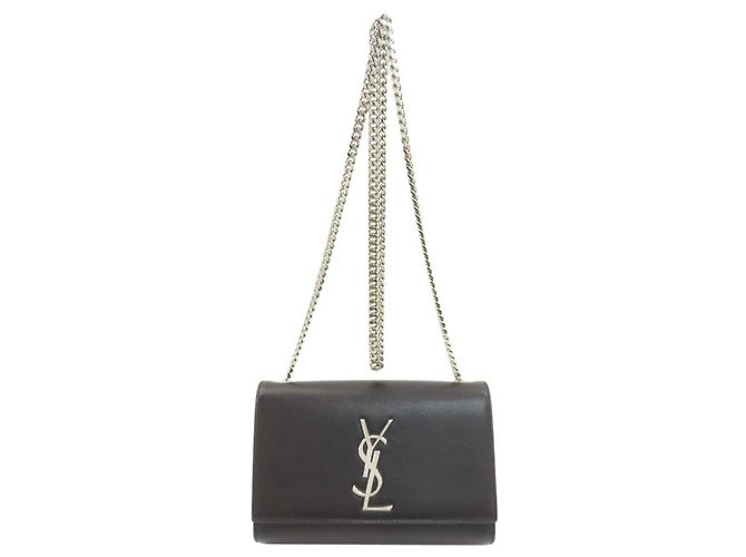 Borsa a Spalla Cassandra di Saint Laurent Nero