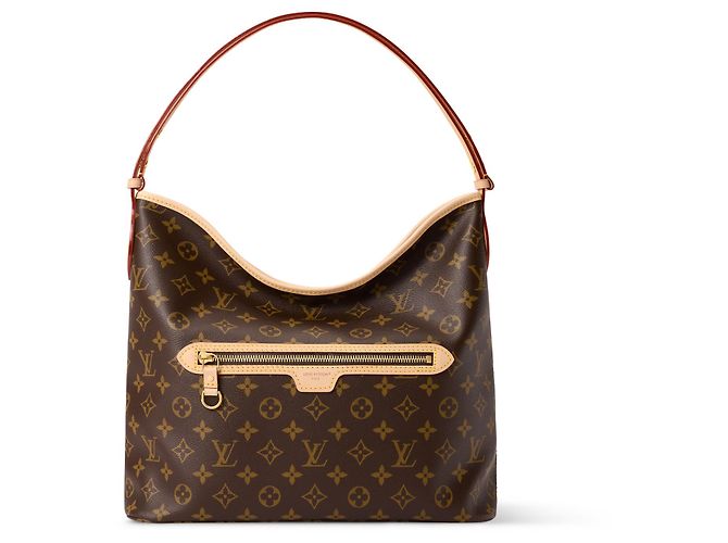 Louis Vuitton LV Lineup Monogramm-Handtasche Braun