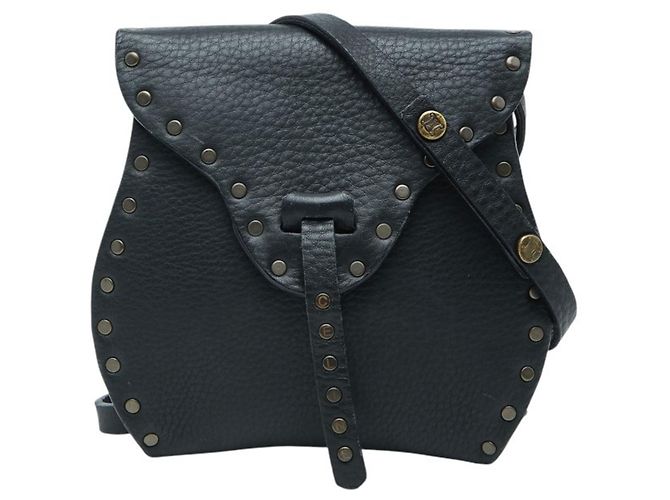 Céline Borsa a tracolla mini pochette Celine con borchie Nero 