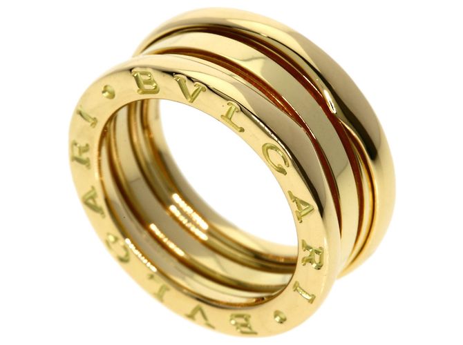 Bulgari Anillo B.zero1 de 2 bandas en oro amarillo de 18K Bvlgari