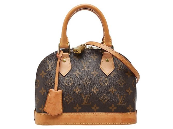 Sac à main Alma BB Monogram Louis Vuitton Marron