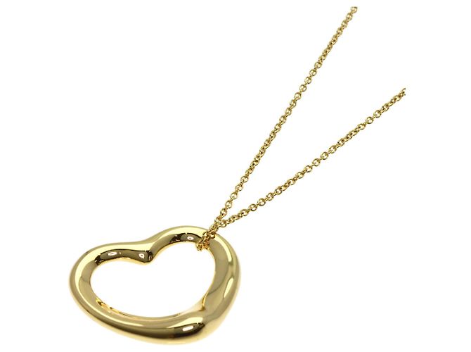 Collar Open Heart en oro amarillo de Tiffany & Co. Dorado