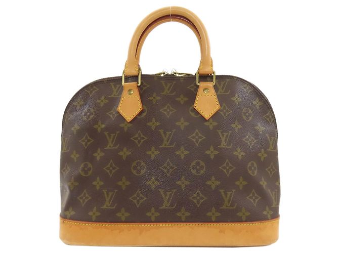 Louis Vuitton Alma Handtasche aus Monogramm-Canvas