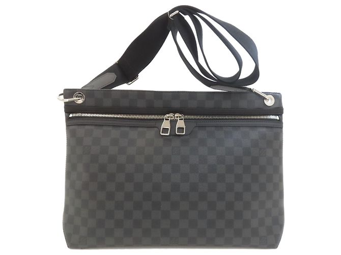 Borsa a Spalla Hunter N41656 di Louis Vuitton Nero