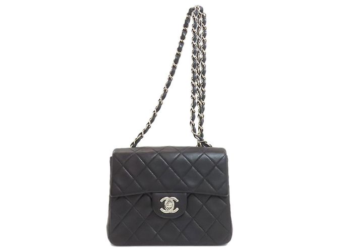 Borsa a Spalla con Catena Matelassé Chanel Nero