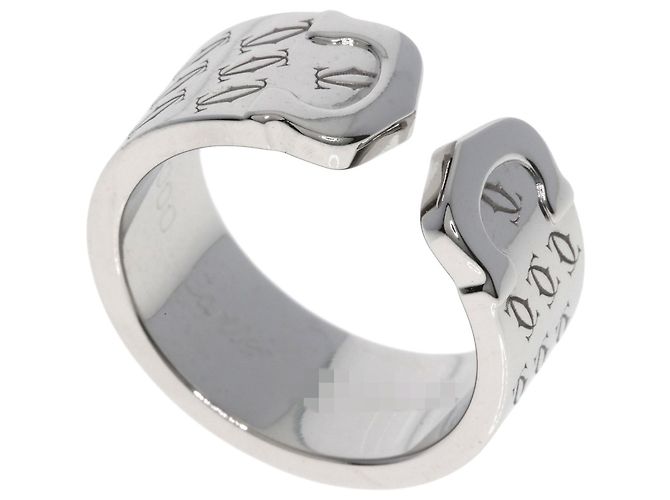 Anillo Cartier 2C 2000 Edición Limitada de Navidad #51 Dorado