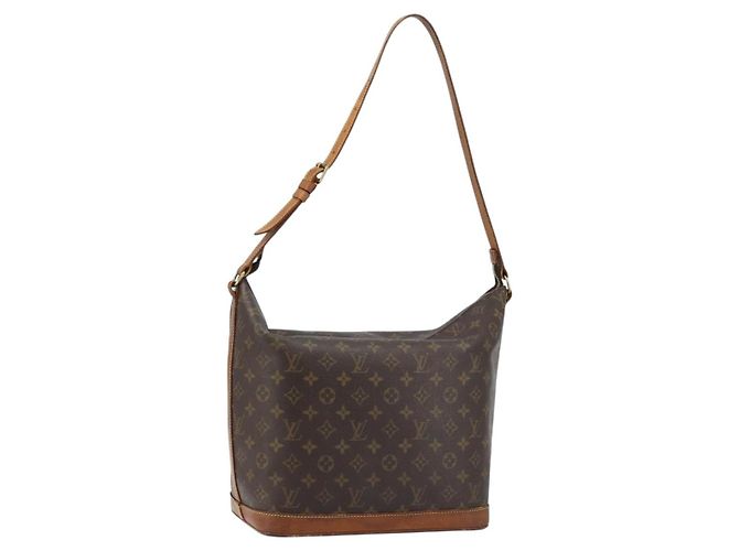 LOUIS VUITTON Monogram Sharon Stone Amphor Three Bag M47275 LV Auth ka2501 Monogramm