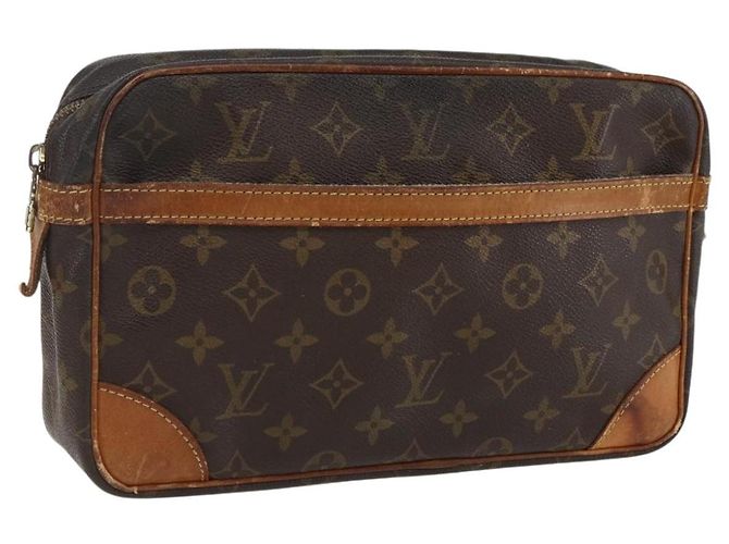 LOUIS VUITTON Clutch Bag Compiegne 28 M51845 LV Auth ka2573 Monogramm