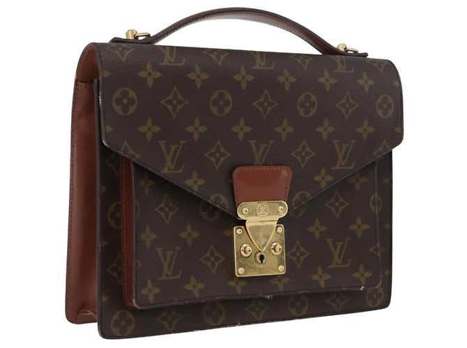 LOUIS VUITTON Handtasche Monceau 28 Monogram M51185 LV Auth ep13515 Monogramm