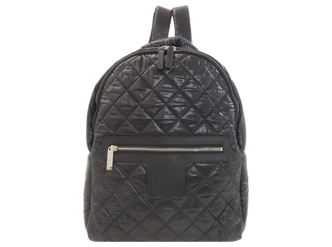 Mochila de nylon Coco Cocoon de Chanel Negro