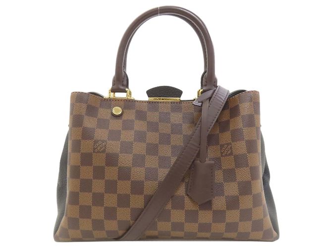 Bolsa Brittany Louis Vuitton em Canvas Damier Damier ebene