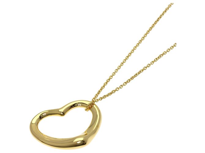 Elsa Peretti Collar Open Heart en Oro Amarillo de 18K de Tiffany & Co.