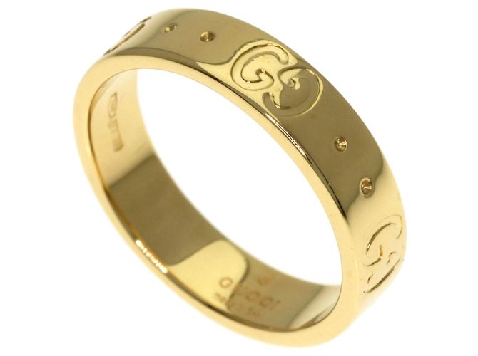 Bague Gucci Icon #7 en or jaune 18K