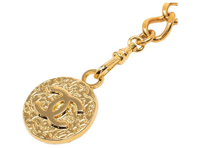 Timeless Vintage Chanel Coco Mark Chain Belt Golden
