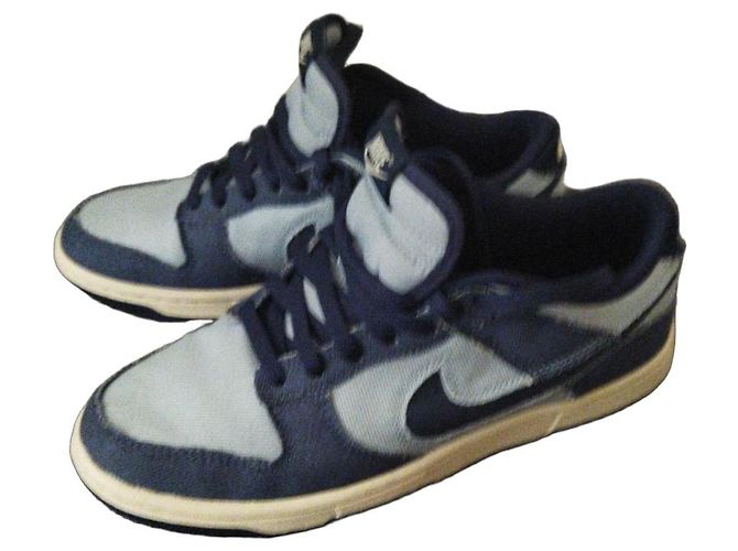 Autre Marque Nike Dunk Low Total Jeans Blu navy