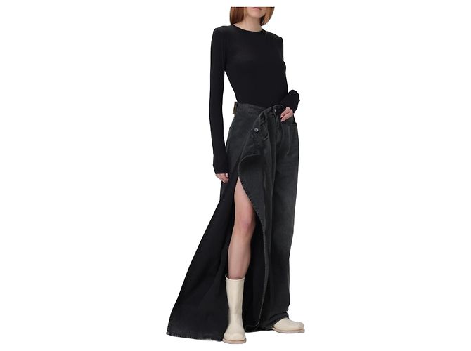 Maison Martin Margiela Jeans asimétricos Maison Margiela Gris