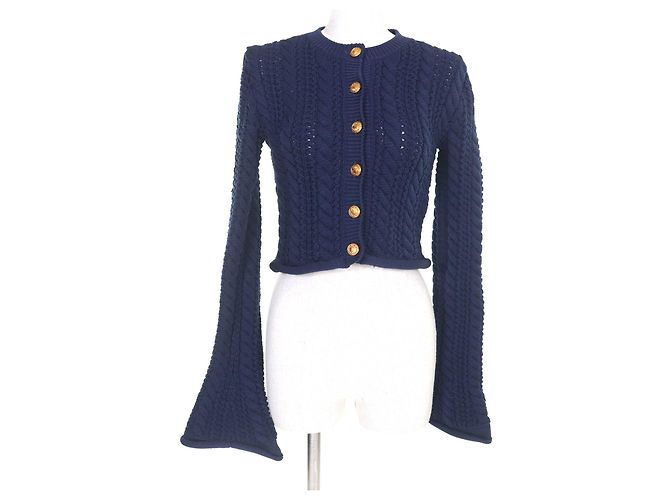 Polypropylen-Cardigan von Louis Vuitton Blau Marineblau
