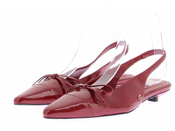 Anine Bing Slingbacks "Zoey" rouges