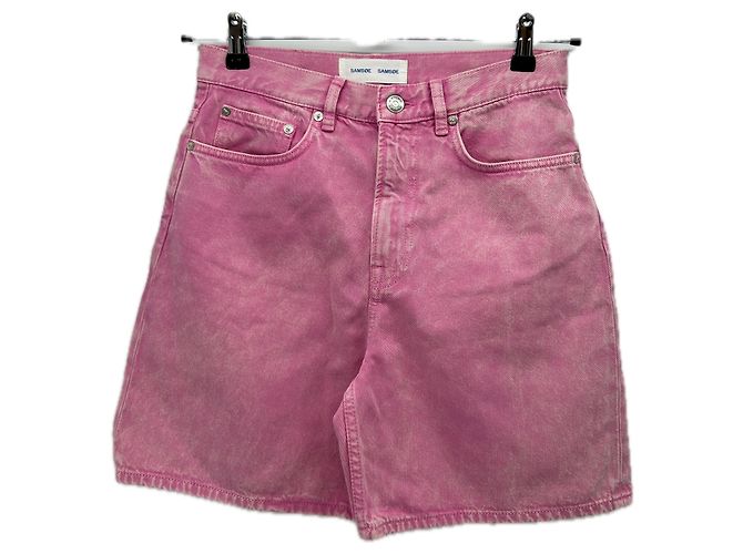 Short en jean rose Samsoe & Samsoe