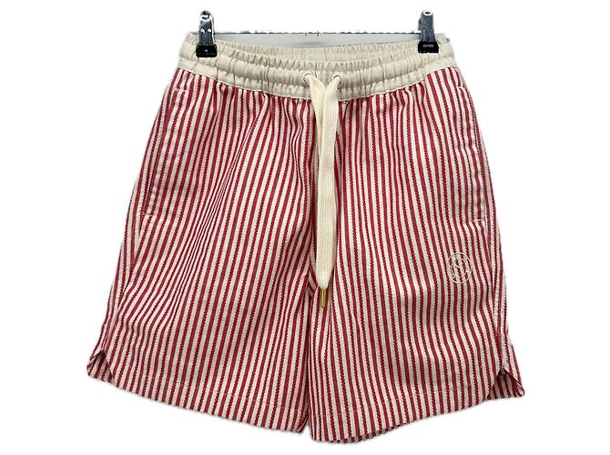 Pantalones cortos a rayas Puma rojo y blanco XS Roja