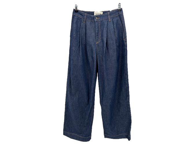 Jeans Johnnie Boden in cotone blu grezzo Taglia 27