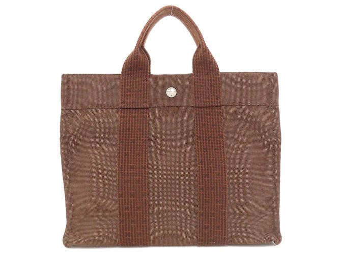 Hermès Sac à main Hermes Air Line PM Marron